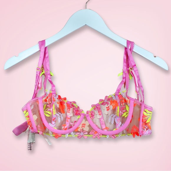 For Love and Lemons Summer Tide 3-Piece Lingerie Set - X-Small - NWT - Picture 10 of 16